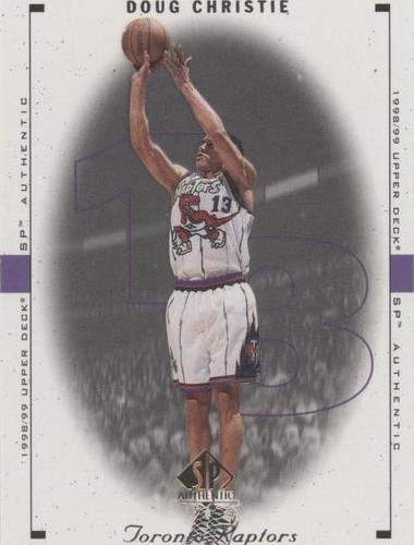 1998-99 SP Authentic - Doug Christie #81