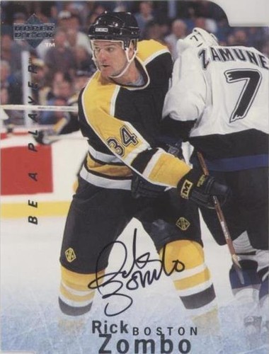 1995-96 Upper Deck Be a Player - Rick Zombo #S136