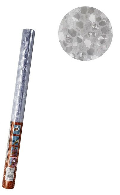 Rotolo Pellicola Finestre Decorativa 2D Opaca Da 45cmx2m Adesiva Vetro 10103 dfh