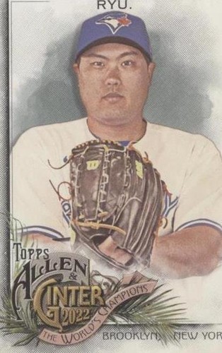 2022 Topps Allen & Ginter - Hyun-jin Ryu #100