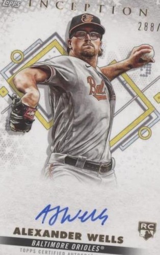 2022 Topps Inception - Alex Wells #BRES-AW
