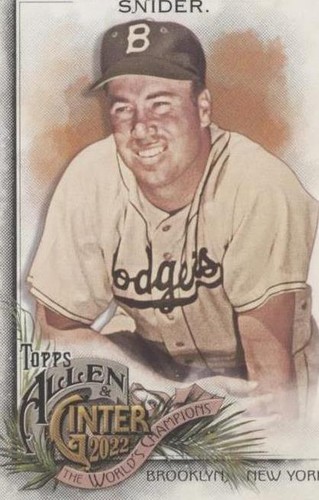 2022 Topps Allen & Ginter - Duke Snider #154