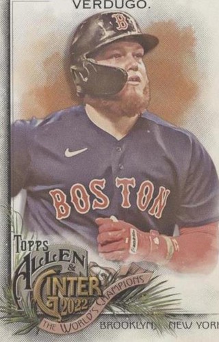 2022 Topps Allen & Ginter - Alex Verdugo #186