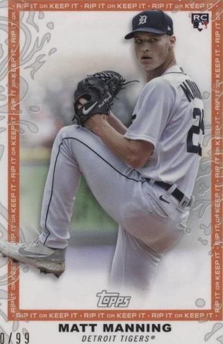 2022 Topps Rip - Matt Manning #64