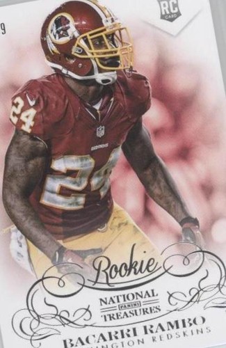 2013 Panini National Treasures Bacarri Rambo #154