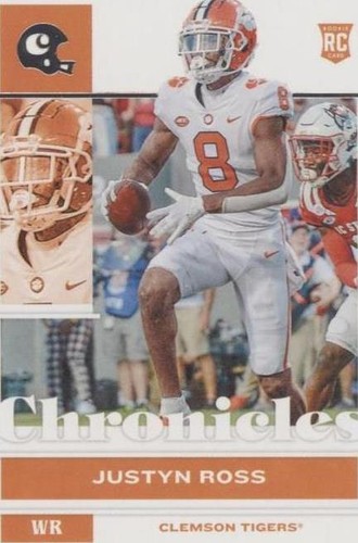 2022 Panini Chronicles Draft Picks Justyn Ross #23