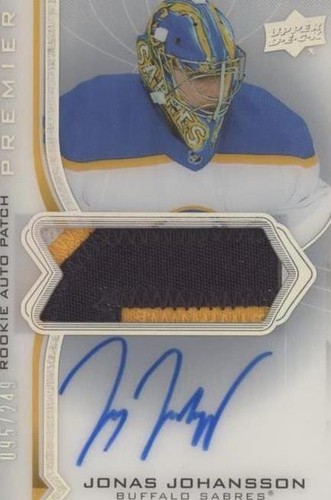 2020-21 Upper Deck Premier - Jonas Johansson #AR-JJ