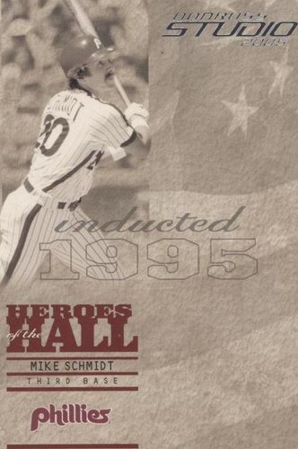 2005 Donruss Studio - Mike Schmidt #HH-10