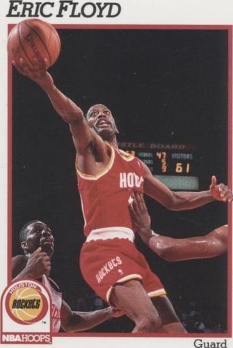 1991-92 NBA Hoops - Eric Floyd #75