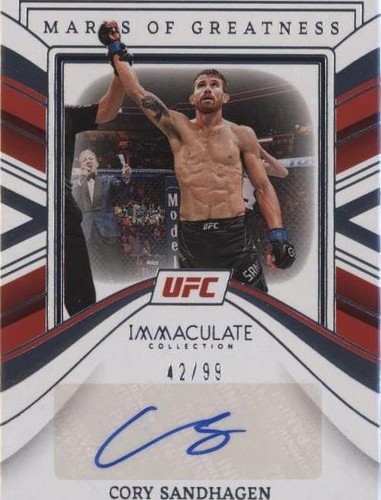 2023 Panini Immaculate Collection UFC - Cory Sandhagen #MG-CSH