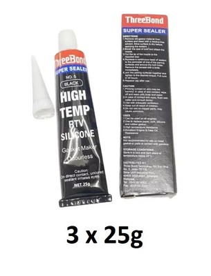 THREEBOND GASKET GUM HIGH-TEMP RTV SILICONE 280C 3x 25G GASKET + Express