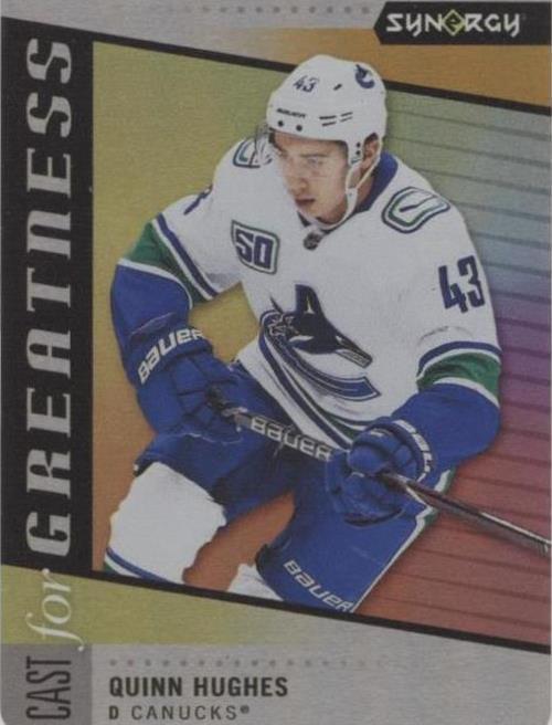2020-21 Upper Deck Synergy - Quinn Hughes #CG-13