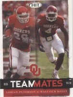 2008 SAGE Hit Adrian Peterson Malcolm Kelly #59