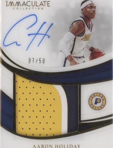 2018-19 Panini Immaculate Collection - Aaron Holiday #PP-AHD