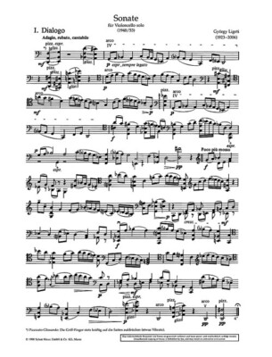 Cello Sonata Cello