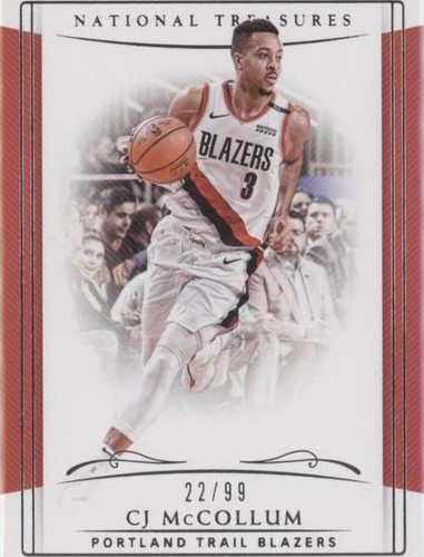 2018-19 Panini National Treasures - C.J. McCollum #23