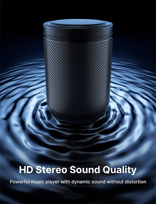 2in1 Wireless Bluetooth Speaker & Cell Phone Stand Stereo Loud Sound for Outdoor
