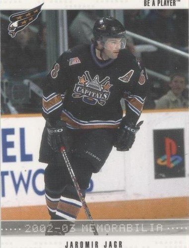 2002-03 In the Game Be A Player Memorabilia - Jaromir Jagr #34