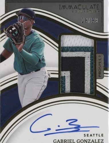 2023 Panini Immaculate Collection - Gabriel Gonzalez #34