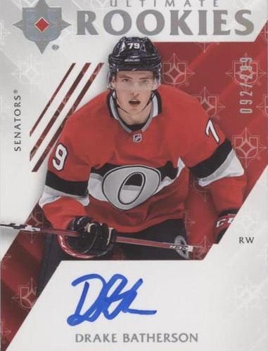 2018-19 Upper Deck Ultimate Collection - Drake Batherson #68