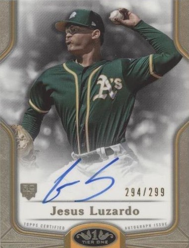 2020 Topps Tier One - Jesus Luzardo #BOA-JL
