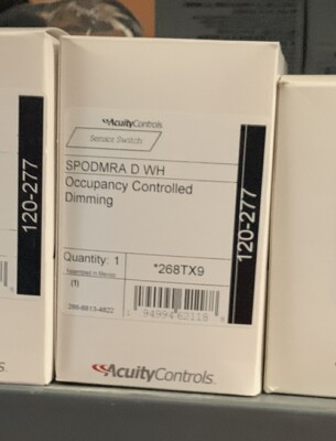 ACUITY CONTROLS SPODMRA D WH  268TX9