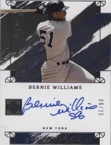 2024 Panini Impeccable - Bernie Williams #II-BW
