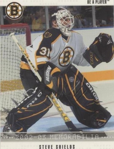 2002-03 In the Game Be A Player Memorabilia - Steve Shields #57