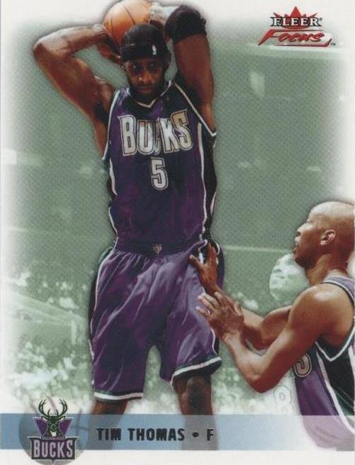 2003-04 Fleer Focus - Tim Thomas #102