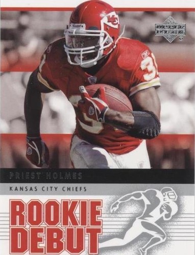 2005 Upper Deck Rookie Debut Priest Holmes #48