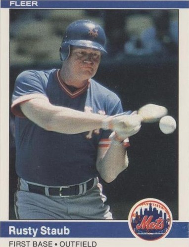 1984 Fleer - Rusty Staub #597