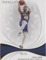 2018-19 Panini Immaculate Collection - Donovan Mitchell #4