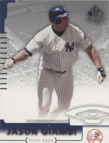 2004 SP Authentic - Jason Giambi #14