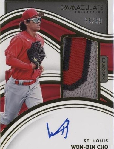 2023 Panini Immaculate Collection - Won-Bin Cho #49