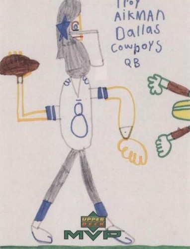 1999 Upper Deck MVP Troy Aikman #W9