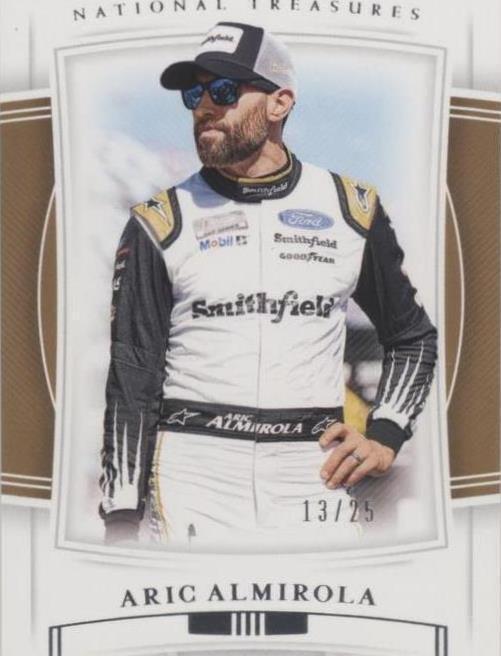 2020 Panini National Treasures - Aric Almirola #22
