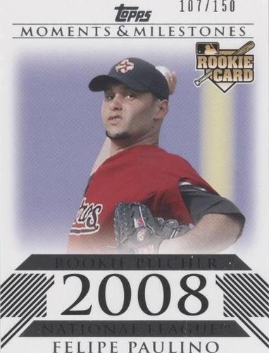 2008 Topps Moments & Milestones - Felipe Paulino #182