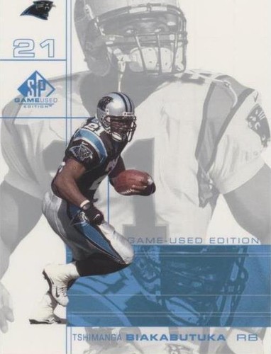 2001 SP Game Used Edition Tim Biakabutuka #15