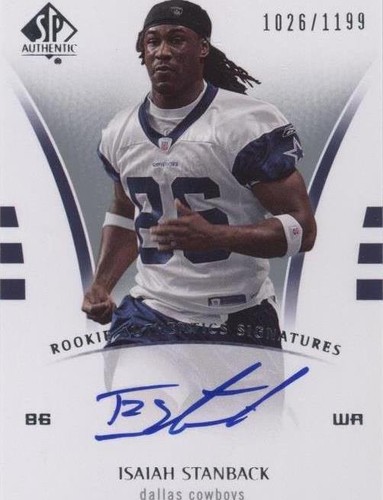 2007 SP Authentic Isaiah Stanback #220