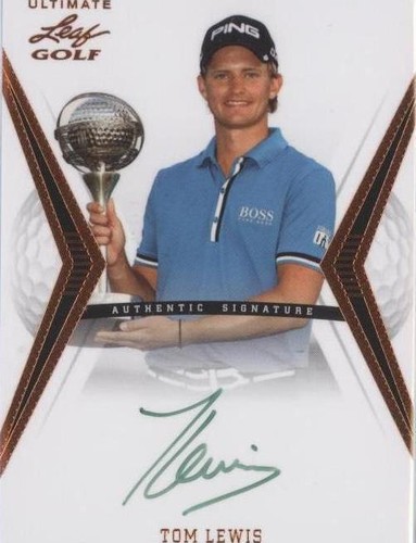 2012 Leaf Ultimate - Tom Lewis #BA-TL1