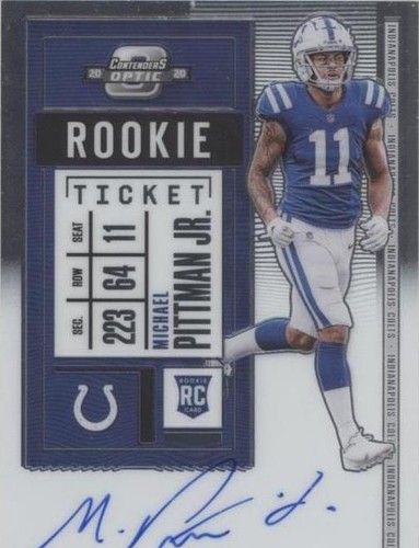 2020 Panini Contenders Optic Michael Pittman Jr. #114