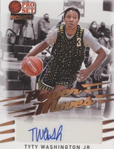 2021-22 Leaf Pro Set Power - TyTy Washington Jr. #PM-TWJ