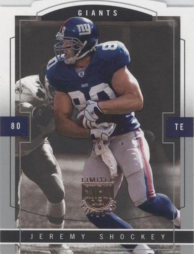 2003 Skybox L.E. Jeremy Shockey #29
