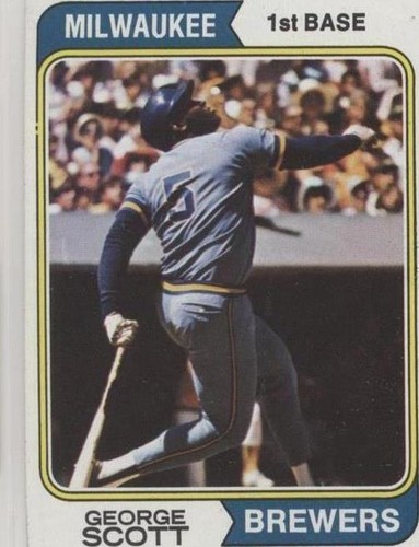 1974 Topps - George Scott #27