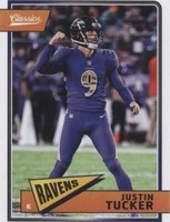 2018 Panini Classics Justin Tucker #10