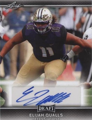 2017 Leaf Draft Elijah Qualls #A-EQ1