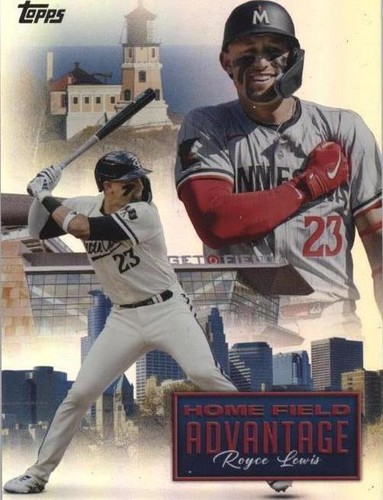大活躍Royce Lewis 直筆サイン100枚限定　前田同僚　MLB auto ROYCE LEWIS 2024 Topps Update Stars of the MLB #SMLB-69