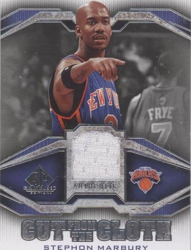 2007-08 SP Game Used - Stephon Marbury #CC-SM