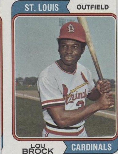 1974 Topps - Lou Brock #60