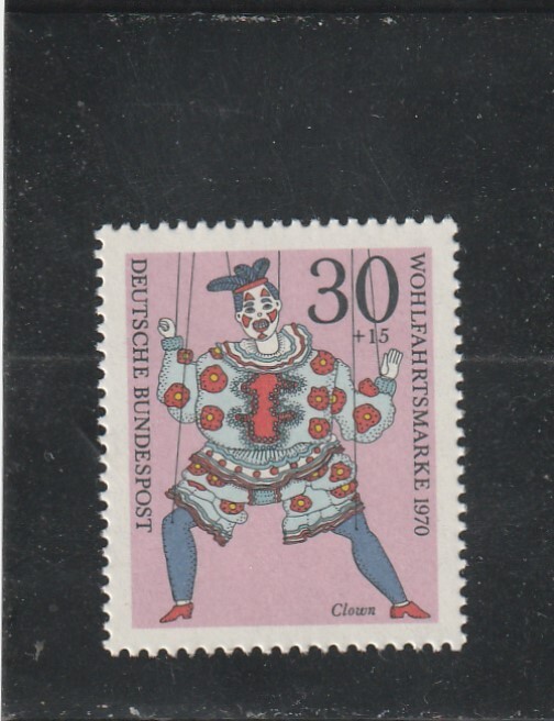 L6359 Allemagne Rfa Timbre NÂ° Y&T 503 De 1970 